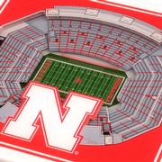 Nebraska 3-D Stadium Coaster